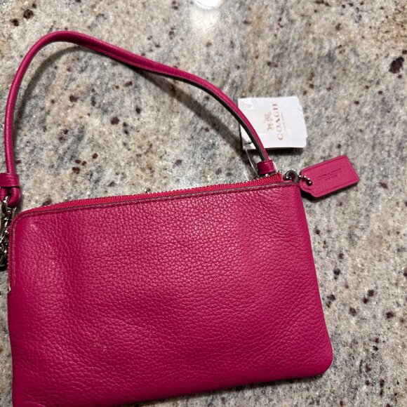 SV Coach Wristlet (Fuchsia) - Picture 2 of 3